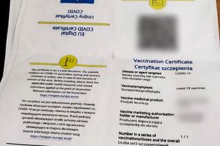 Handlowali fałszywymi zaświadczeniami o szczepieniach