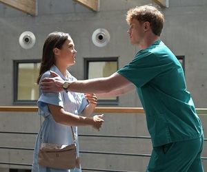 Pierwsza miłość, odcinek 4088: Julita (Dagmara Bryzek), Radek (Karol Biskup)