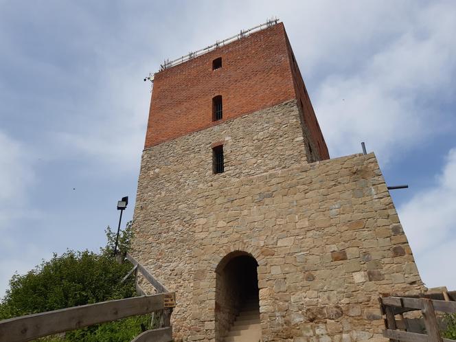 Wieża zamku w Melsztynie