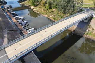 Nowy most w Porcie Czerniakowskim 