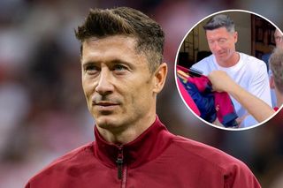 Polska - Mołdawia: Robert Lewandowski przyleciał w ostatniej chwili! Przyłapali go