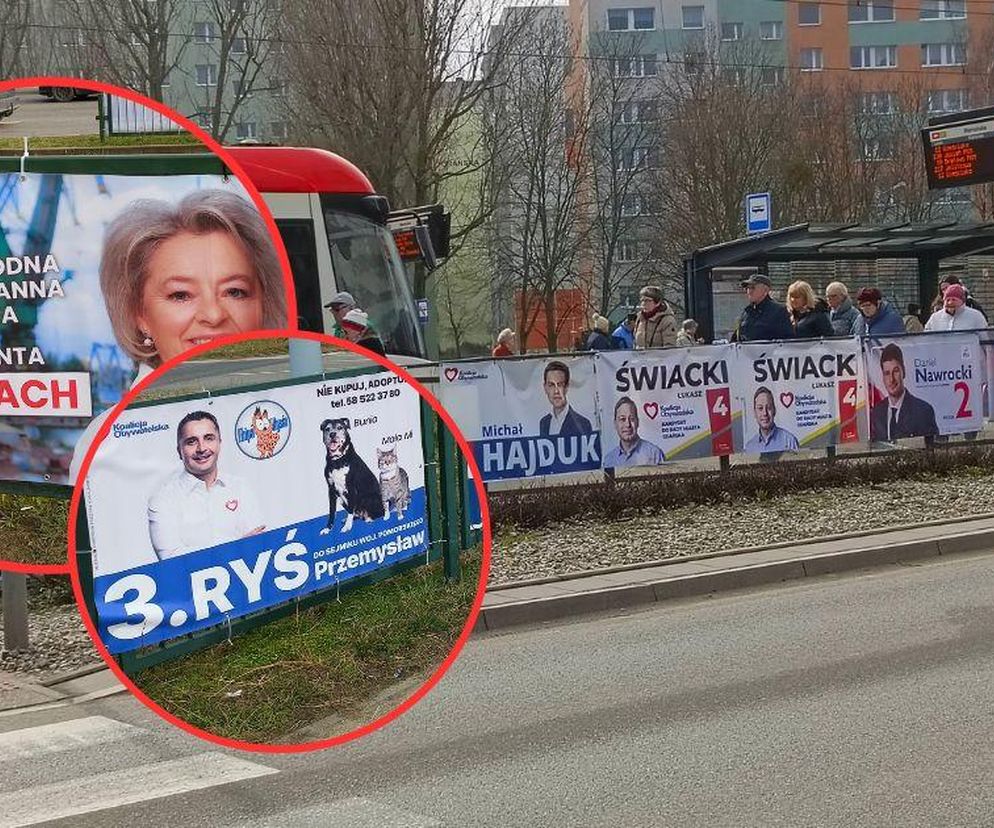 Oryginalne plakaty wyborcze. Tak reklamują się kandydaci na Pomorzu