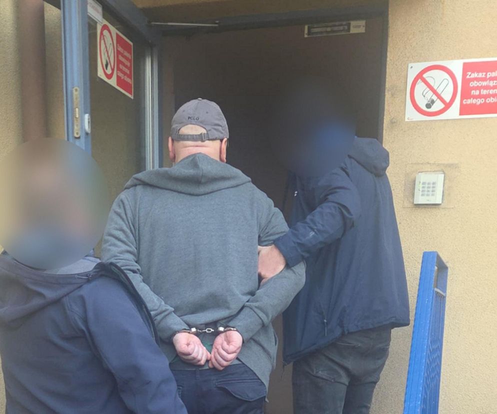 Ścigany przez pół Polski gangster zatrzymany! 7 listów gończych i wyrok 13 lat więzienia