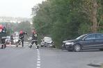 Wypadek w Skawinie. Trzy osoby ranne [GALERIA ZDJĘĆ]