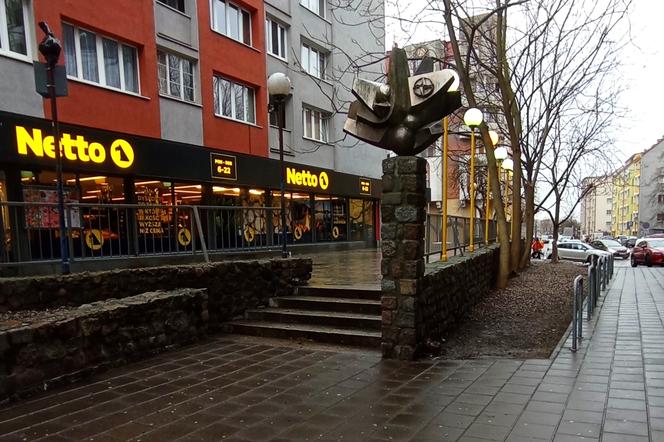 Nieco zapomniany akcent rzeźbiarski w centrum Szczecina