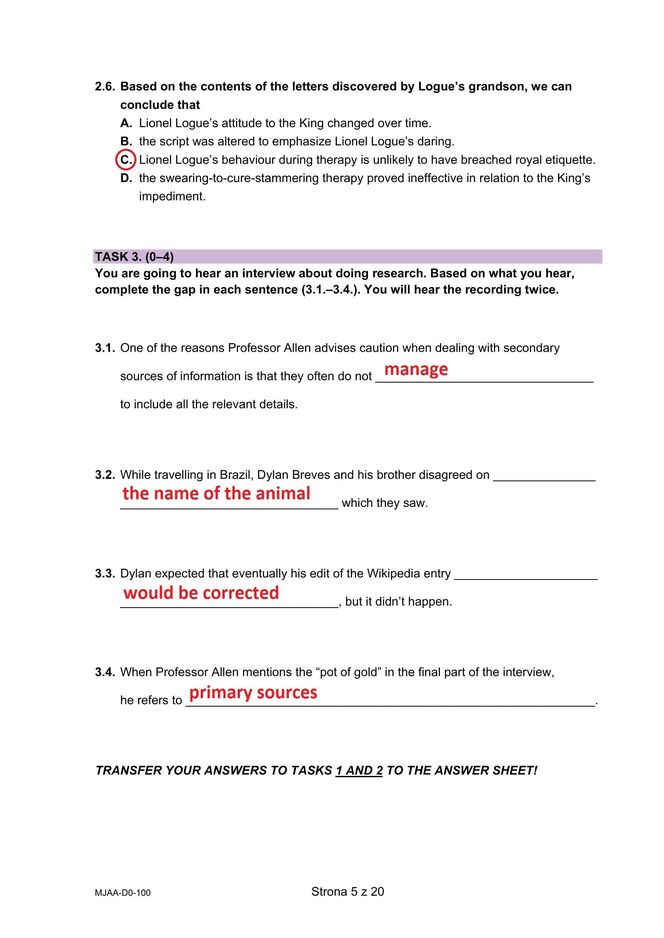 Matura 2025: angielski dwujęzyczny 8.05.2025. Arkusze CKE i odpowiedzi