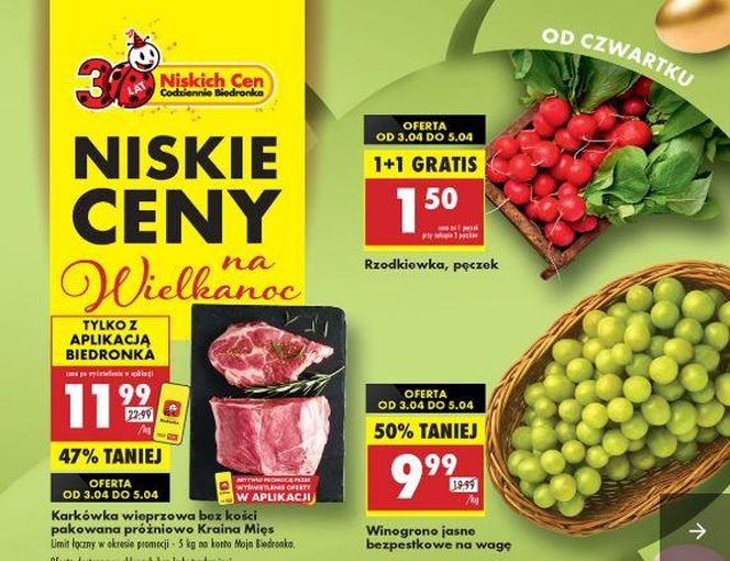 Gazetki sklepowe - Wielkanoc 2025