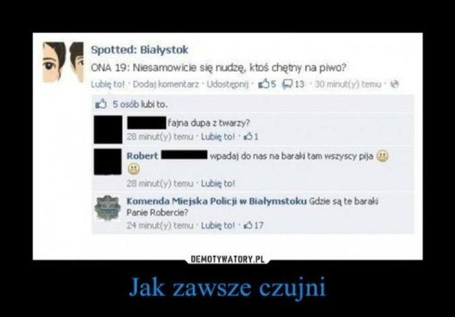 Memy o POLICJI