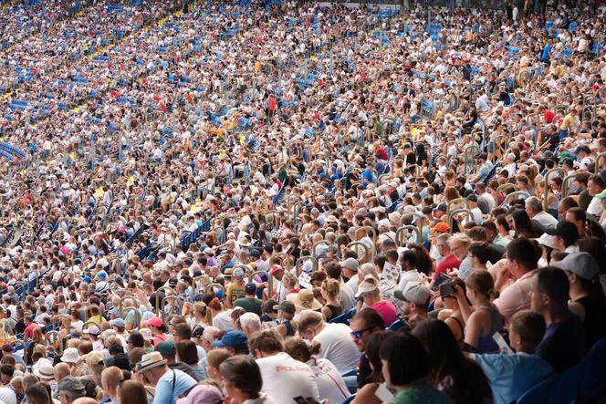 Sportowcy podczas Memoriału Kamili Skolimowskiej na Stadionie Śląskim w Chorzowie