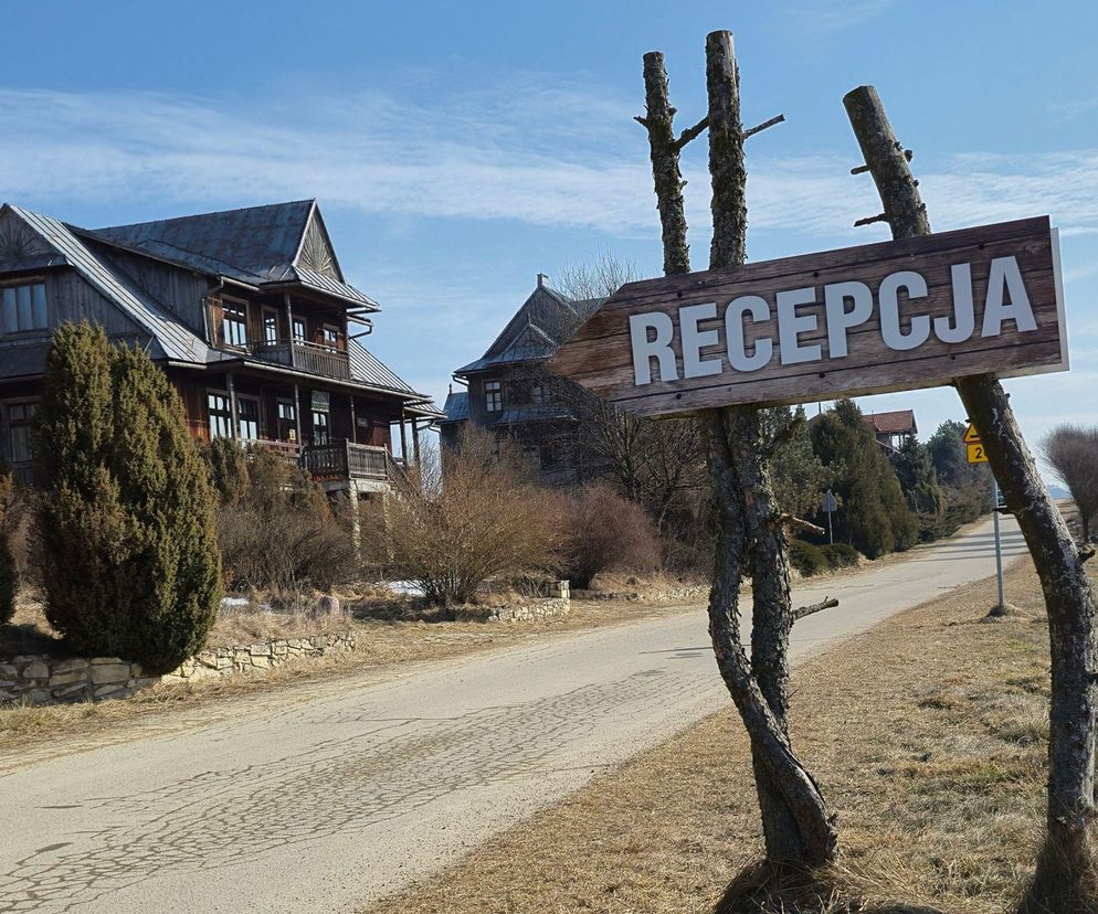 Osada widmo w Czorsztynie