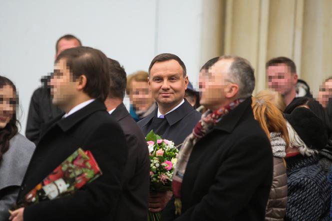 Prezydent na ślubie swojego aniołka