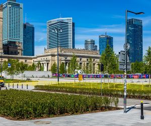 Plac Centralny Warszawa, sierpień 2025