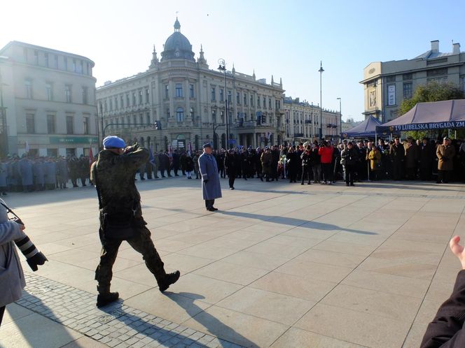 Święto Niepodległości w Lublinie. Setki mieszkańców świętowało na Placu Litewskim