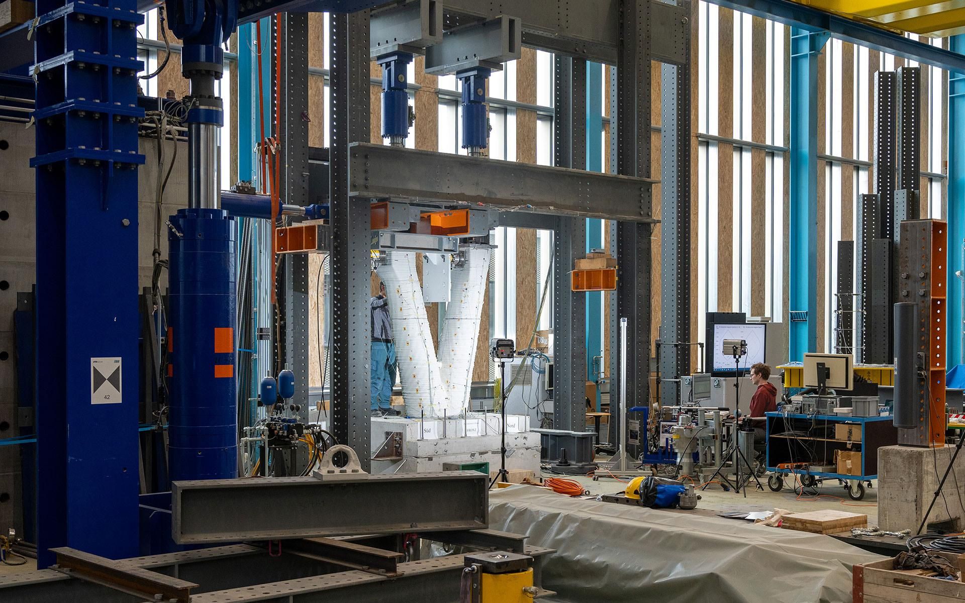 White Tower - ETH Zurich, 3D printed tower
