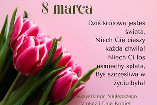 Życzenia na Dzień Kobiet - krótkie i miłe