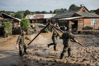 Po burzach i ulewach dwie lubelskie wsie znalazły się pod wodą. Pomaga wojsko [ZDJĘCIA]