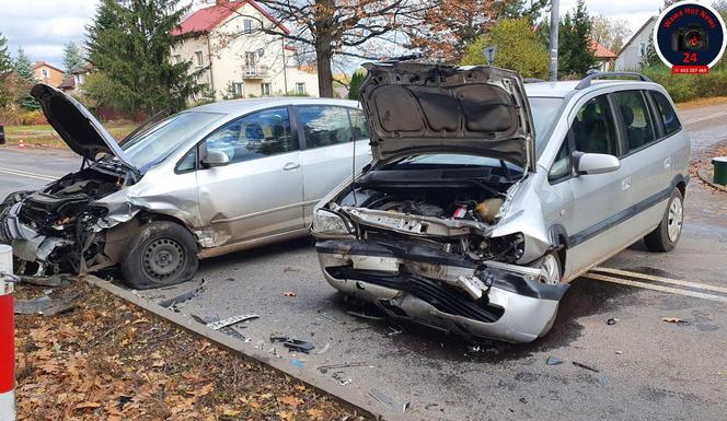 Kompletnie pijany wiózł trójkę dzieci! Sześć osób w szpitalu po wypadku w Milanówku