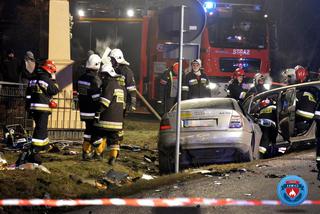 Tragiczny wypadek koło Łowicza. Nie żyje 21-latek. Pięć osób w szpitalu