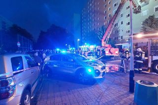 Rzeszów. Pożar mieszkania w bloku. 14-latka zginęła [ZDJĘCIA]