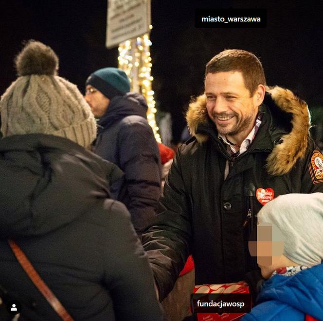 Rafał Trzaskowski co roku wspiera WOŚP