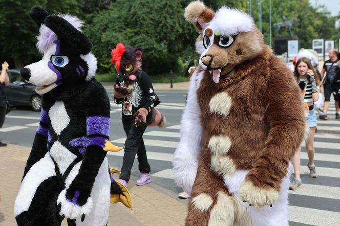 Marsz futrzaków w Lublinie. Tak wyglądał I Lubelski Fursuitwalk