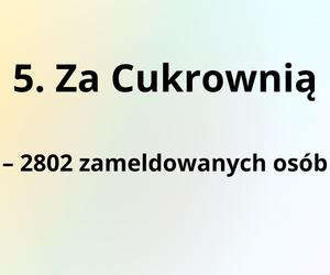 Oto najmniej zaludnione dzielnice Lublina. W tych częściach miasta zameldowanych jest najmniej osób