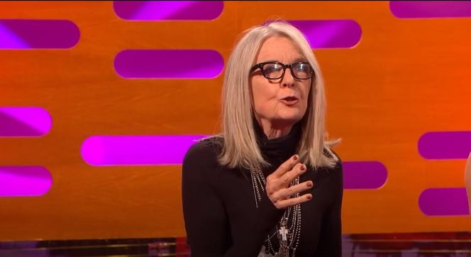 Diane Keaton w programie "The Graham Norton Show"