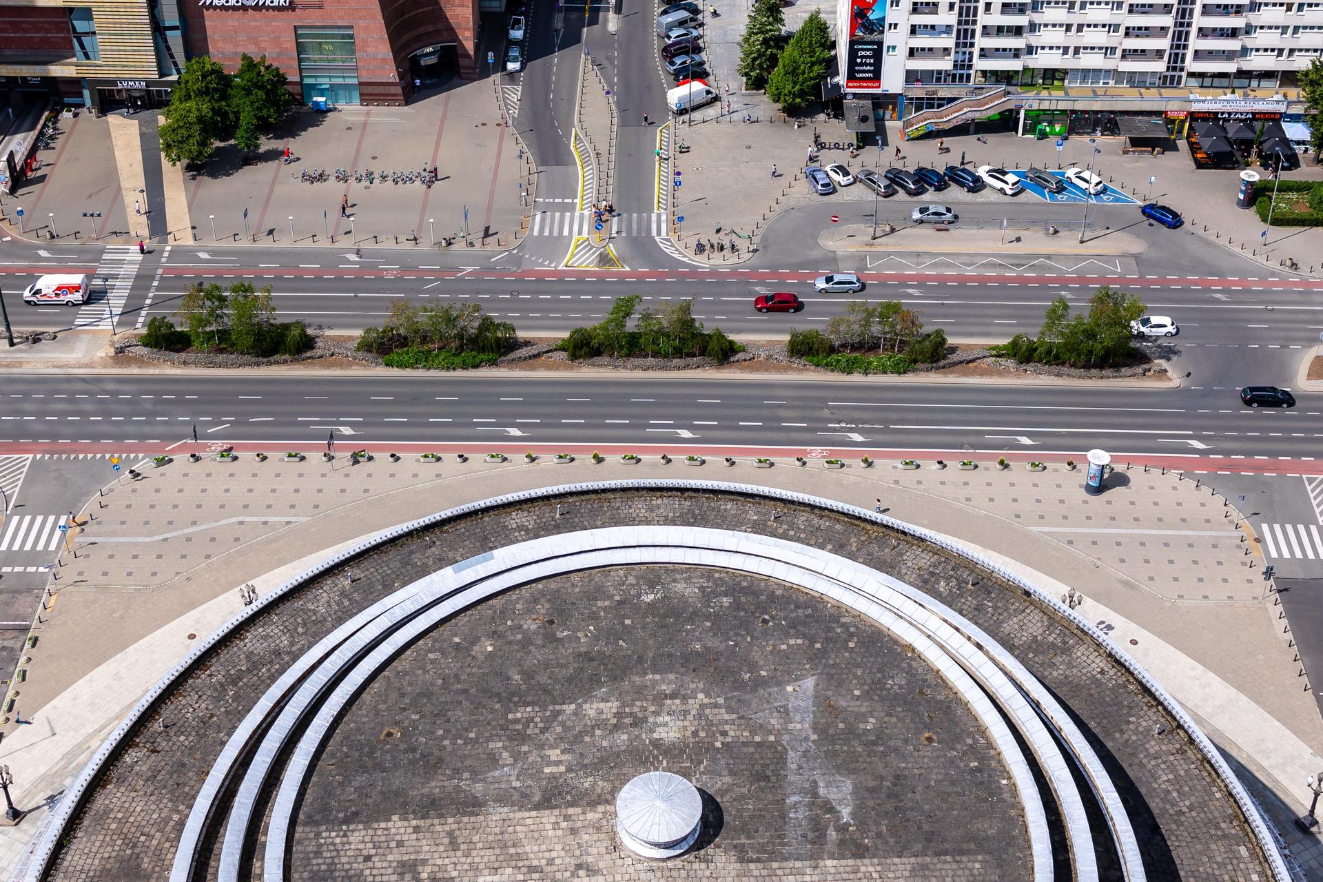 Sala Kongresowa w Warszawie z góry, 2023 r.