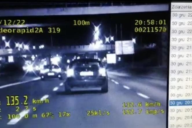 Przekroczył prędkość o 65 km/h w terenie zabudowanym w Poznaniu