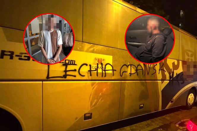 Chuligani w akcji. Zniszczyli autokar Lechii Gdańsk i wszystko nagrali! Ogromne straty
