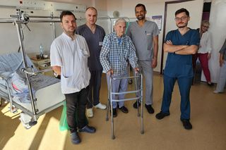 102-latek z Bełchatowa po operacji biodra. Lekarze udowodnili, że wiek to tylko liczba!
