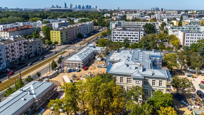 Budowa kompleksu Sinfonia Varsovia w Warszawie
