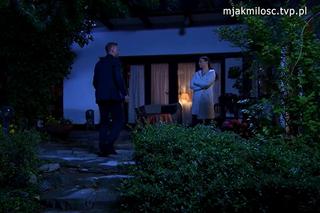 M jak miłość. Magda (Anna Mucha), Andrzej (Krystian Wieczorek)