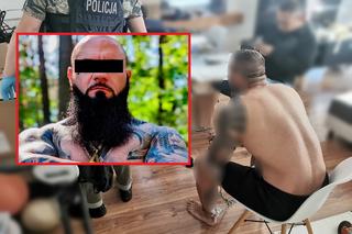 Uderzenie policji w gang powiązany z pseudokibicami. Zatrzymano m.in. zawodnika MMA, Szymona N.