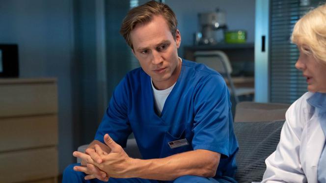 Na dobre i na złe odc. 720. Barbara Wilczewska (Agnieszka Pilaszewska), Michał (Mateusz Janicki)