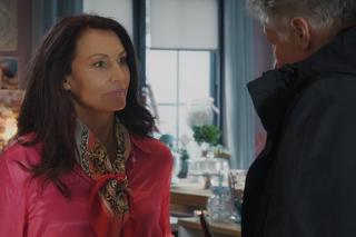 	M jak miłość odc. 1799. stryj Erwin (Andrzej Dopierała), Aleksandra (Małgorzata Pieczyńska)