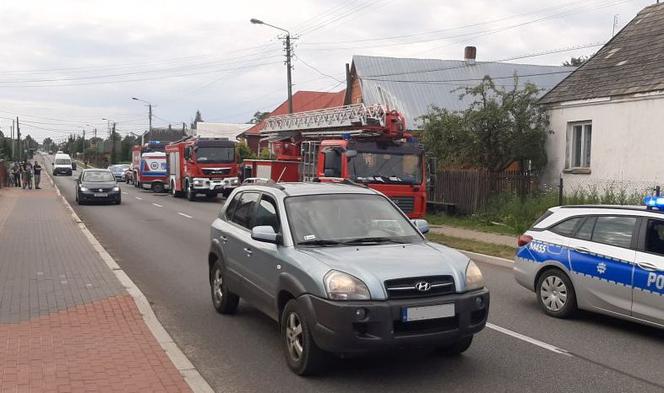 Dubiny. Tragiczny pożar. Strażacy znaleźli zwęglone ciało [ZDJĘCIA]