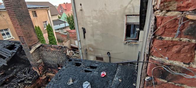 Górowska policja wyjaśnia okoliczności pożaru w Wąsoszu