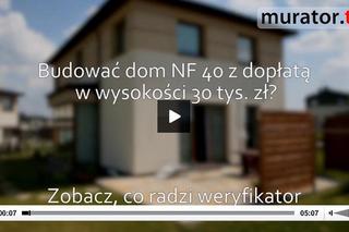 FILM: NF40 - dopłata do domów energooszczędnych. Konkretne pytania i... odpowiedzi weryfikatora