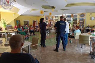 Spotkanie policjantów z pacjentami 