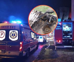 Straty po pożarze w Piekarach. Mieszkańcy bez ogrzewania i toalet