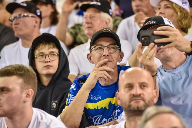 Dużo zdjęć kibiców z finału PGE Ekstraligi. PRES Grupa Deweloperska Toruń - Orlen Oil Motor Lublin na trybunach
