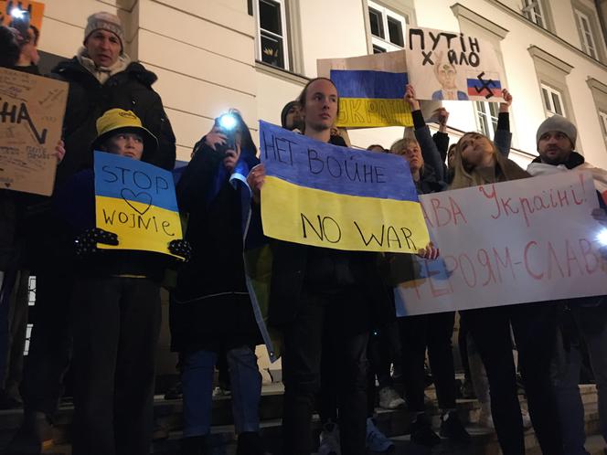 Wiec Solidarności z Ukrainą