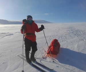  Polka samotnie weszła na Newtontoppen (1713 m), najwyższy szczyt wyspy Spitsbergen. Zrobiła to z bronią! 