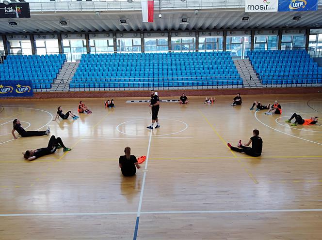 Pierwszy trening MKS Perła Lublin przed sezonem 2018/2019