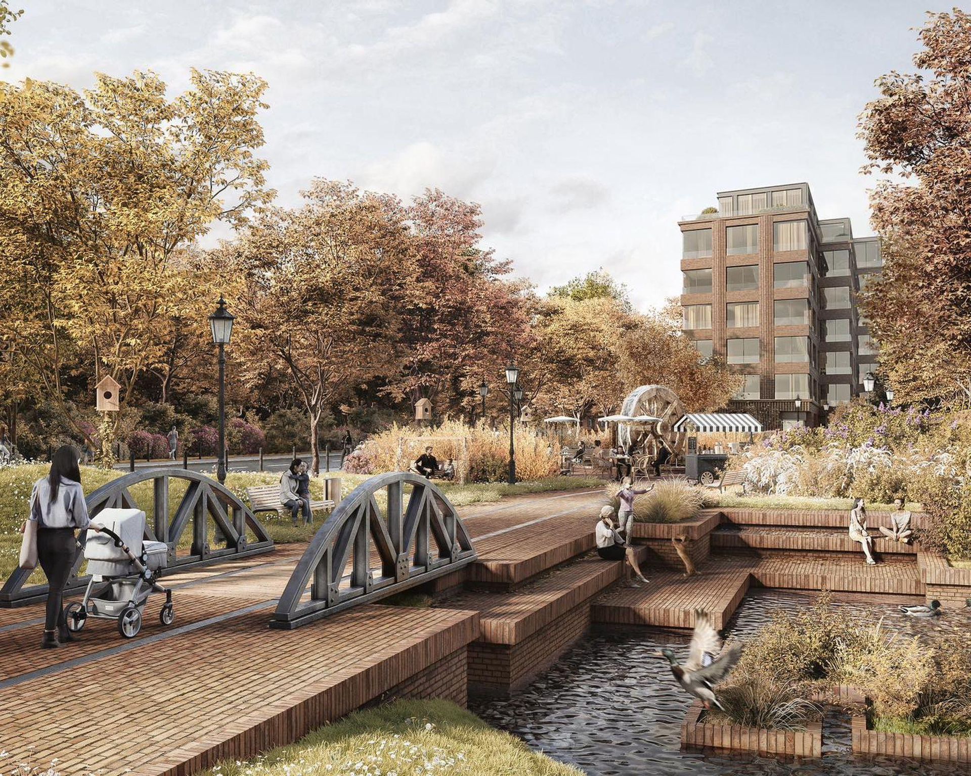 Odtworzenie rzeki Lamus w Łodzi