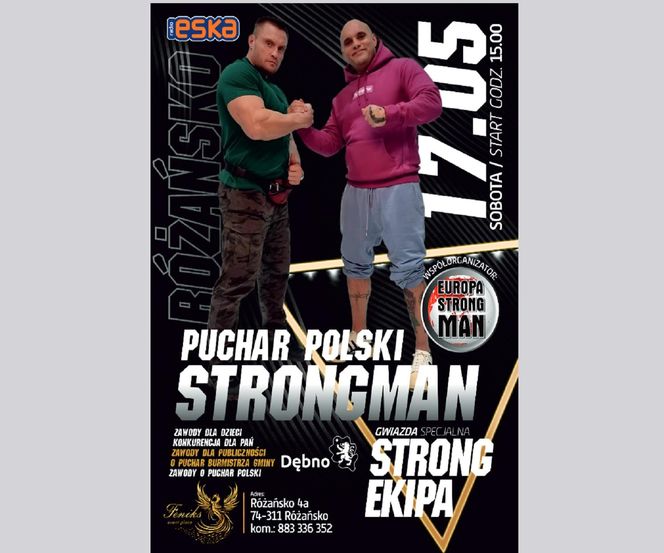 plakat strongman