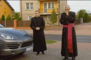 RANCZO 7 sezon odc. 89. Biskup Sądecki (Wiktor Zborowski), ksiądz Maciej (Mateusz Rusin)