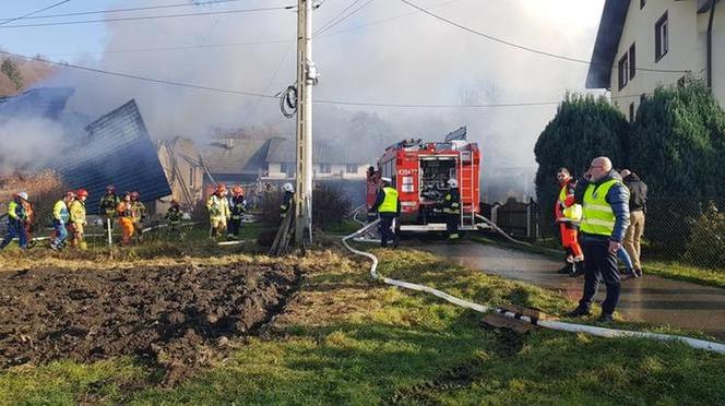 Wybuch gazu w Ustroniu. Strażacy wyciągali spod gruzów ciało przyjaciela