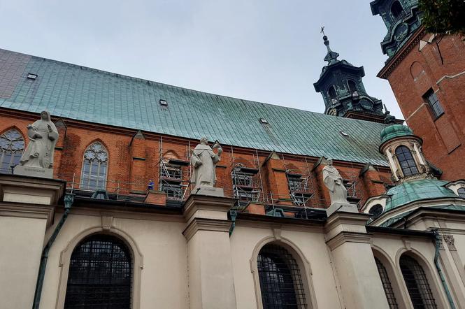 Remont katedry w Gnieźnie